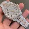 2023 Custom Brand Watch Moissanite Diamond Iced Out with Wholale Price van China Leverancier Bus
