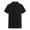 Herrpolos 2023 Spring Summer Cotton Polo Shirt T-shirt Män kvinnors arbetskläder reklamkultur LAPEL Par Kort ärmar