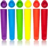 50-stcs zomer Popsicle Maker lolly mal Diy food-grade siliconen ijs ijs pop schimmel ijs lolly ijs kubus schimmel willekeurige kleur