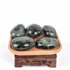 Decorative Figurines Objects & MOKAGY 100G-120G Natural Malachite Quartz Stone Crystal Palm Size Gemstone 1pc