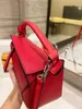 Torba Crossbody Fashion Tote Women Tinka Skórzanie czyste kolorowe ramię Prosty posłańca portfel torebki 1026