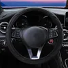 Housses de volant 2 pièces bâche de voiture respirante antidérapante accessoires internes adaptés à la décoration violet bleu
