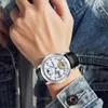 Armbandsur mode man titta på automatiska klockor mekaniska för män r fas vattentätt affärsbricka trend Montre homme