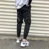 Mężczyzn Pants Streetwear Black Mens Harem Joggers Mężczyzna ładunek 2023 Hip Hop swobodny kieszenie na dresowe spodnie mody mody 230302