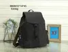 Tasarımcı Siyah Sırt Çantaları Çanta Erkek Kadın PU Derisi Backpack School Bag Moda Sıralama Paket Presbyopic Rucksack Omuz Çantaları 8804