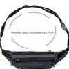 Waist Bags Fashion Men Genuine Leather Packs Organizer Travel Pack Necessity Belt Mobile Phone Bag