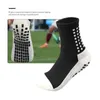 Men's Socks 4pairsAntiSlip Breathable Football Socks Men Summer Running Rubber Soccer Women Cycling Sports Accessorie Football Grip Z0227