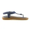 Sandaler Storlek 35-42 Kvinnor Sandal Flat Heel Sandalias Femininas Summer Casual Single Shoes Woman Soft Bottom tofflor