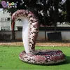 Replica di serpente gonfiabile gigante di 3 metri di altezza pubblicitaria personalizzata per la decorazione di eventi Toys Sports BG-C0492 001