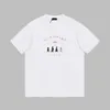 2023 BU Summer Mens BUR 디자이너 티셔츠 캐주얼 남자 여자 여자는 글자를 인쇄하는 짧은 슬리브 인쇄 최고 판매 럭셔리 남자 힙합 옷
