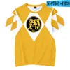 Polos pour femmes marque numérique Morphin 3D imprimé T-shirt Cosplay à manches courtes T-shirt chemises vêtements de sport Harajuku T-shirt hauts