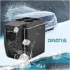 Автомобильный автомобильный холодильник профессионал 12 В Zer Hever 6L Mini Cooler Electricer Electric Holder Portable Icebox Travel H220510 Drop Delivery Mobi Dhulg