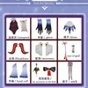 Costumes d'anime Genshin Impact Ganyu Cosplay Game Animation Corner Tenue ANIME COMPORT UNIFORM