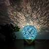 Nocne lampy lampa LED Ball Ball Pait USB Starry Sky Kolorowa sypialnia atmosfera nocna kreatywne światło urodzinowe