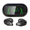 S03 Auricolare a conduzione ossea Bluetooth 5.2 Clip per orecchio sull'orecchio Cuffie wireless Cuffie sportive Gancio per l'orecchio con microfono Con confezione al dettaglio