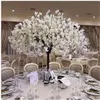 Weeping Cherry Blossom Wishing Tree Artificial Flower Plants Tree Wedding Table Centerpiece Store Hotel Christmas Home Decor