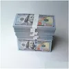 Outros suprimentos de festa festiva 50 tamanho EUA dólares prop dinheiro filme papel nota novidade brinquedos 1 5 10 20 100 dólar moeda falsa c dhflilsje