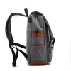 Sacs d'école Vintage 16 pouces sac à dos pour ordinateur portable femmes sacs en toile hommes toile voyage loisirs sacs à dos rétro sac casual sacs d'école pour adolescents 230302