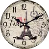 Relógios de parede grande relógio de parede de galo vintage Farmhouse Kitchen relógios de parede de bateria opera o relógio analógico de galo em casa, pendurando relógios 230303