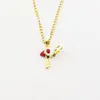 Pendant Neckor Cartoon Anime Card Captor Sakura Choker Cardcaptor Clow Charm Kinomoto Sealing Wand Statement Necklacee