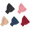 Beretten Fashion Herfst Winter Wool Warm Knit Hats Headscarf Hair Band Break Care Headegear Accessories1