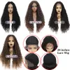 Synthetic Wigs X TRESS Faux Locs Straight Mix Curly Barids Ombre Brown Colored Crochet Braids Wig For Black Women Soft Dreadlock 230303
