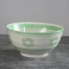 Miski 8-calowe japoński w stylu ryżu miska kuchenna zupa stołowa zupa ceramiczna niezwłocznie zapobiegana europejskiemu prostym makaronom gospodarstwa domowego