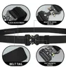 Belts Dropshipping belt men outdoor hunting metal tactical belt multifunction alloy buckle high quality Marine Corps canvas belt Z0228