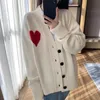 Chandails Femmes Tops Designer Cardigan Mode Manteau Tricoté Taille s m l xl xxl Love a Print Loose Sweater Femmes Cardigans Designer Vêtements Veste Top