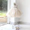 Girl's Dresses Toddler Girl Christening 1 Year Birthday Baby Dress Newborn Wedding Princess Dress for Girls Party Baptism Dresses Evening Gown W0224