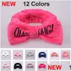 Haarschmuck Omg Stirnbänder Frauen Bowknot Band Elastische Headwraps Mädchen Turban Nette Haarspitze Bogen Haarbänder Für Make-Up Gesicht Waschen Dhopt