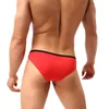 السراويل الداخلية 2pcs مثير ملخصات مرطبة للرجال الداخلي سراويل ذكور منخفضة الخصر G-string homme شورتات انتفاخ حقيبة ناعمة الرجال t-back thongs