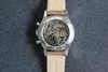 Relógios de pulso 1963 assistir 40mm Diâmetro Multifunction Clock Sapphire Mirror Luminous Luminous Aviação Militar Men Watches