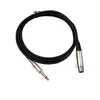 Câble de Microphone XLR vers Jack, cordon Aux TRS 6.35 Mm/6.5 Mm mâle femelle pour mélangeur de guitare, amplificateur stéréo