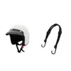 Мотоциклетные шлемы скутер яркий 3/4 винтажный точечный шлем веревочный шлем лента XL