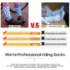 Sportsocken Outdoor Profi Sport Atmungsaktiv MTB Rennrad Herren Damen Racing Sportbekleidung Zubehör