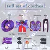 Anime Costume Game Genshin Impact Mona Cosplay Cosplay przychodzi Halloween przybędą do kobiet Ganyu cosplay feminino mundurowy garnitur eruków Z0301