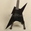 Especial BC Shape Guitar Black Black Blift Body Diamond Inclay