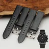 시계 밴드 내구성있는 진짜 가죽 watchband 20mm 검은 통기성 스트랩 AR1735 AR1736 AR1737 탄소 섬유 멘 워맨 스톡 227K