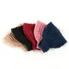 Beretten Fashion Herfst Winter Wool Warm Knit Hats Headscarf Hair Band Break Care Headegear Accessories1