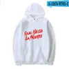 Herren Hoodies Anuel Hoodie Mode Real Hasta La Muerte Sweatshirts Langarm Kleidung Kpop d Print Casual