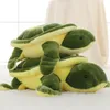 Plush Dolls 1pc Kawaii Huge Size Plush Tortoise Toy Cute Turtle Creative Pillow Staffed Cushion Home Decorate for Girl Vanlentines Day Gift 230303