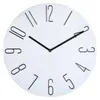 벽시계 패션 시계 거실 단순한 12 인치 시계 벽 홈 창조적 벽 시계 라이트 고급 플라스틱 벽 시계 230303