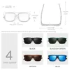 Neue schwarze Sonnenbrille Holz polarisierte Sonnenbrille Herren Brille handgemachte UV400 Schutz Brille Retro Holz Sonnenbrille