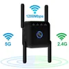 Ripetitore dual band AC24 Amplificatore di segnale WiFi Router wireless passante da 1200 m a parete