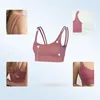 Tenue de Yoga Sexy Sport soutien-gorge respirant course haut court femmes haute intensité Fitness vêtements preuve rassemblement Gym réservoir