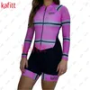 Set da corsa Kafi Prezzo speciale Inizio autunno Ladies Little Monkey Tuta Abbigliamento da ciclismo all'aperto per squadra Felpa da donna