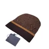 Chapeaux de créateurs pour bonnets pour hommes et femmes, chapeaux en tricot thermique automne/hiver