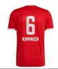 De Mane Soccer Jersey Fans Version 22 23 24 Gravenberch Sane Munich Mazraoui Muller Davies Kimmich Tel Football Shirts Men Kid Kit Coman maillots rétro 94 95 96 97 98 99 01