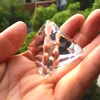 Ljuskronor kristall toppkvalitet 6 st/ parti transparent dia40 40 43mm k9 diamantform boll/ glas solfångare/ del